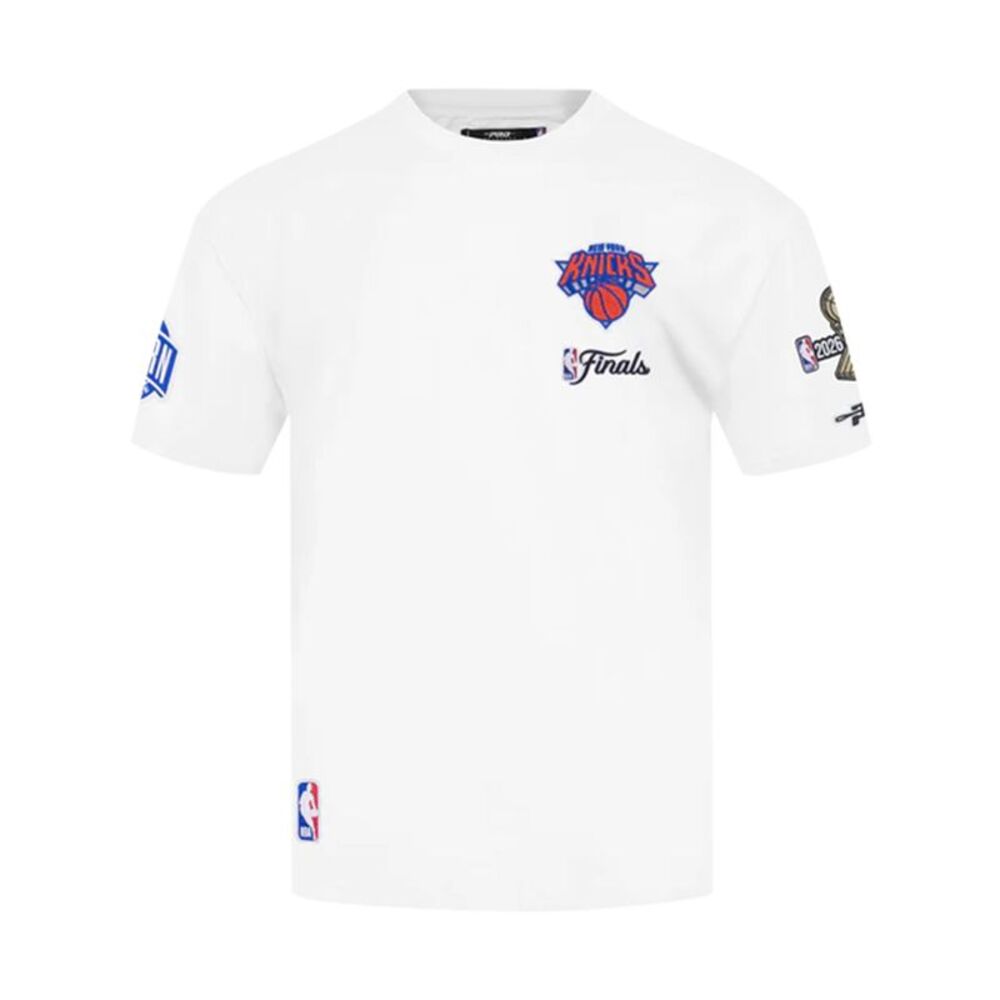 Pro Standard New York Knicks NBA Crew Neck T-Shirt Finals 2026 Mens White